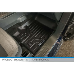 SMARTLINER Custom Fit Floor Liners For 2021-2025 Ford Bronco (4-Door)