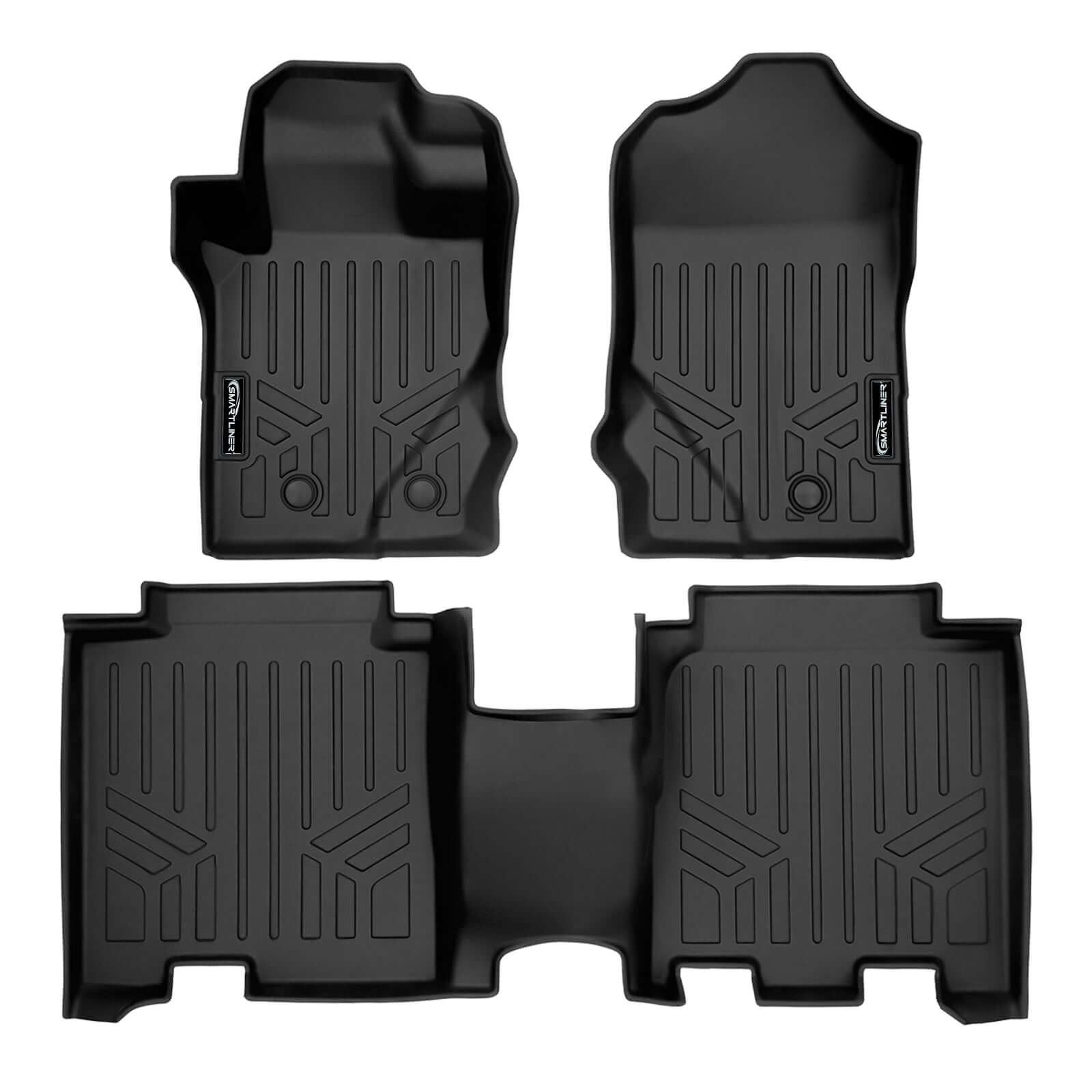 SMARTLINER Custom Fit Floor Liners For 2021-2025 Ford Bronco (4-Door)
