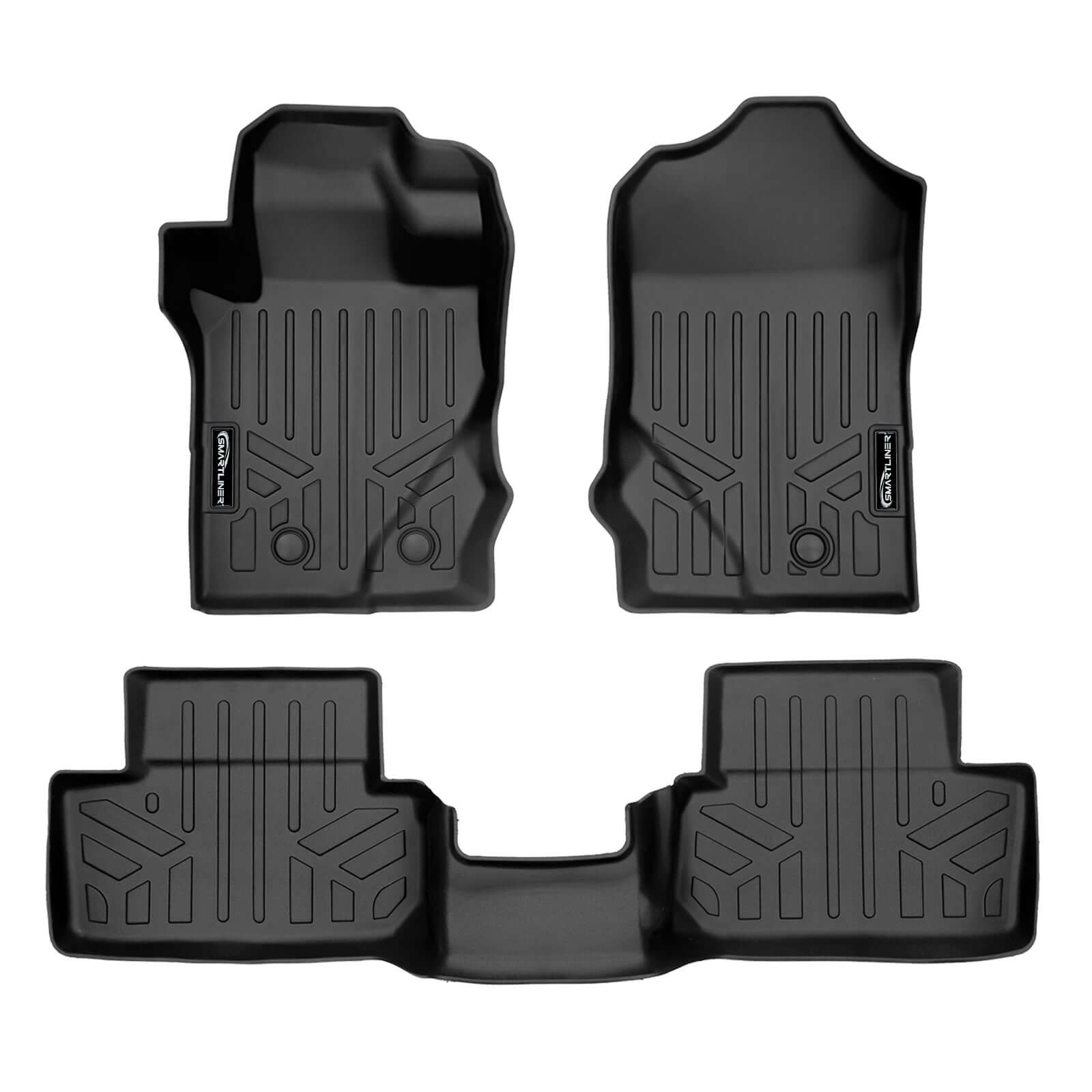 SMARTLINER Custom Fit Floor Liners For 2021-2025 Ford Bronco (2-Door)