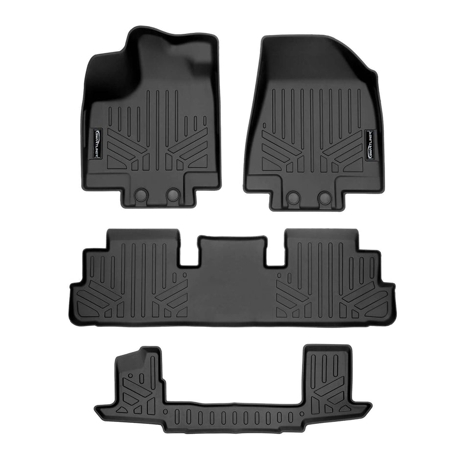 2022-2026 Nissan Pathfinder Floor Liners|7 Passenger Models|SMARTLINER