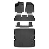 SMARTLINER Custom Fit Floor Liners For 2022-2025 Nissan Pathfinder (7 Passenger)