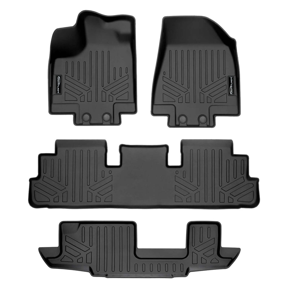 2022-2026 Nissan Pathfinder Floor Liners|8 Passenger Models|SMARTLINER