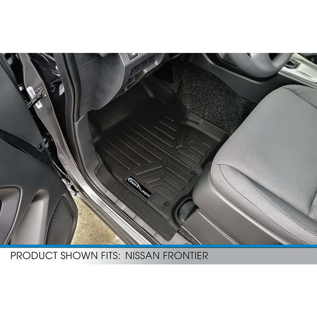 SMARTLINER Custom Fit Floor Liners For 2022-2025 Nissan Frontier Crew Cab