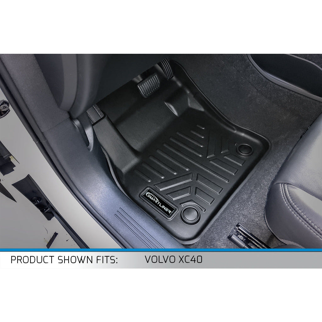 SMARTLINER Custom Fit Floor Liners For 2019-2022 Volvo XC40