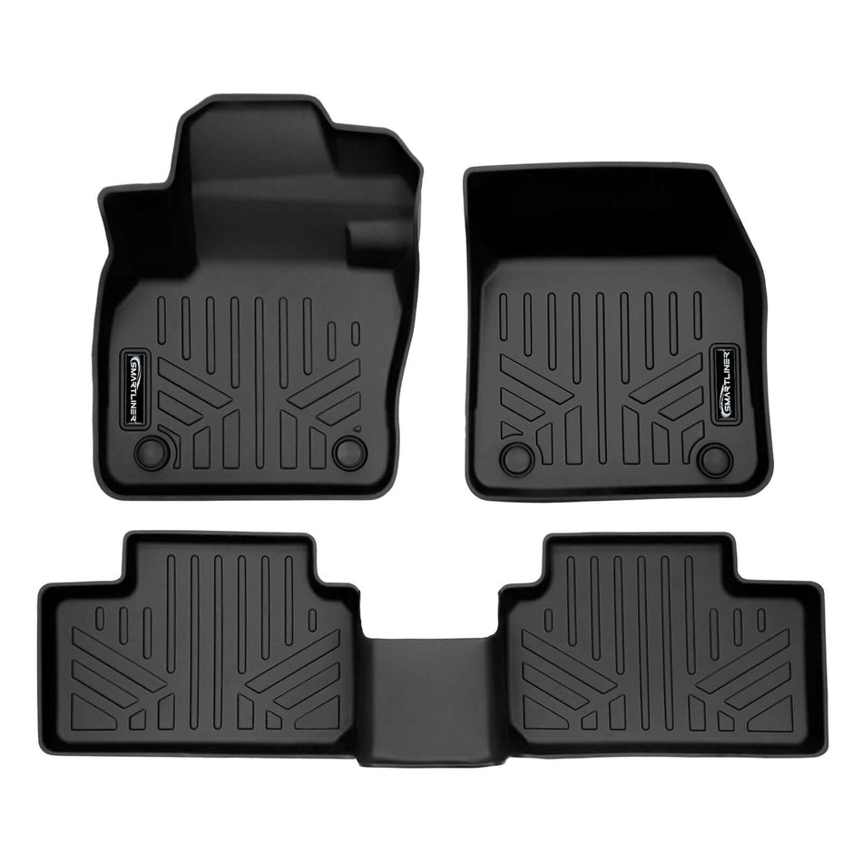 SMARTLINER 2019-2026 Volvo XC40 Floor Liners – 1st row & 2nd row liners