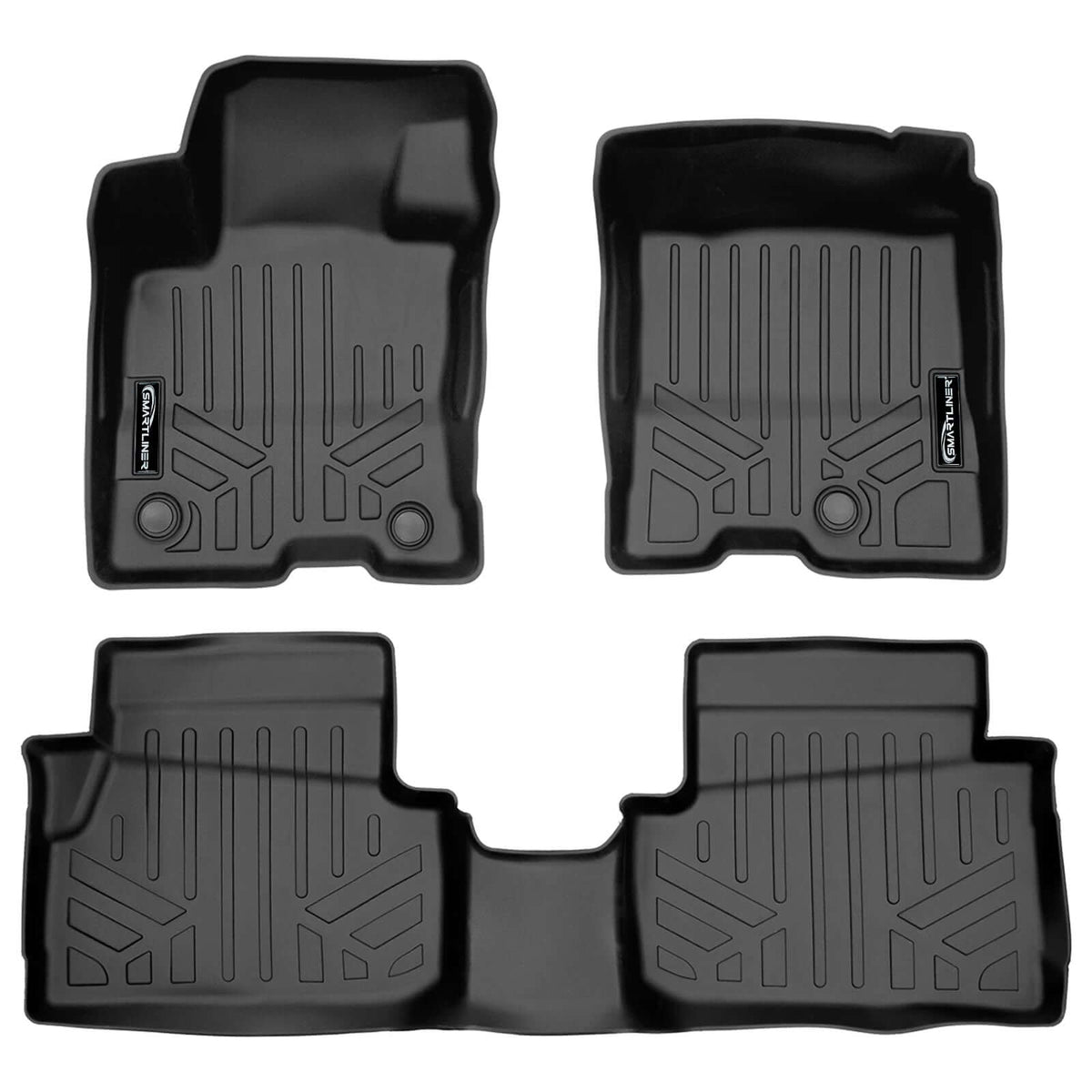 SMARTLINER 2022-2026 Ford Maverick Hybrid Floor Liners – 1st row & 2nd row liners