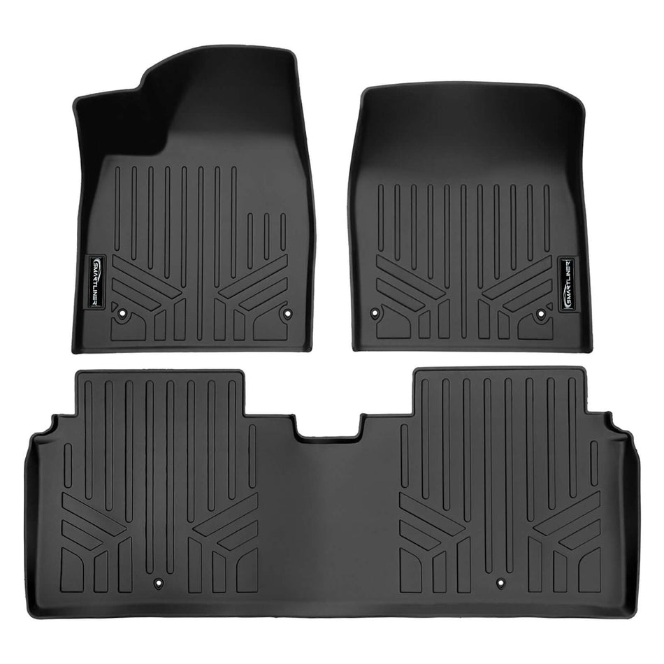 2026 Kia EV6 Floor Liners|Only models with Power 1st row seats (Not Manual)|SMARTLINER