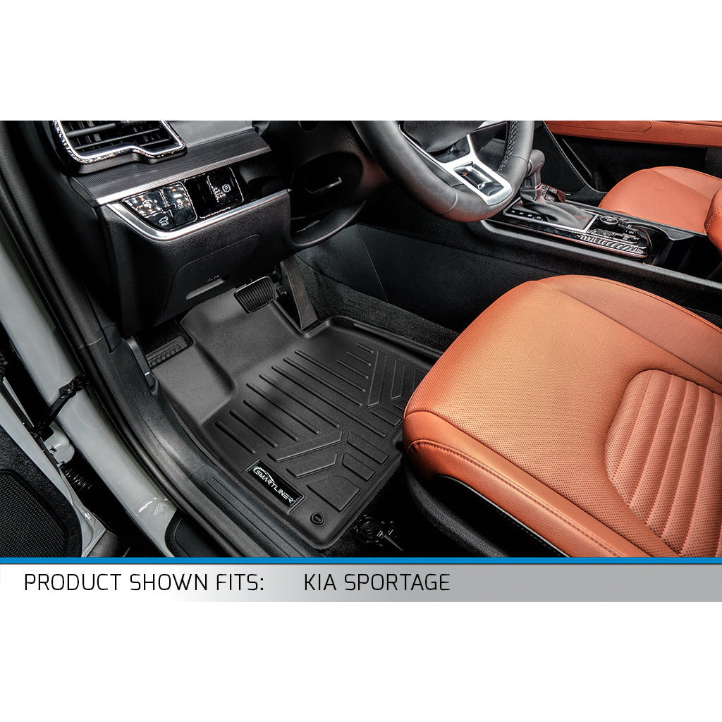 SMARTLINER Custom Fit Floor Liners For 2023-2024 Kia Sportage (Does Not fit with Subwoofer in Cargo Area)