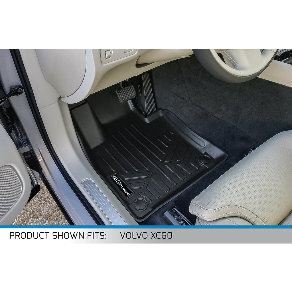 SMARTLINER Custom Fit Floor Liners For 2018-2023 Volvo XC60 (Hybrid Models)/ Volvo XC60 Recharge