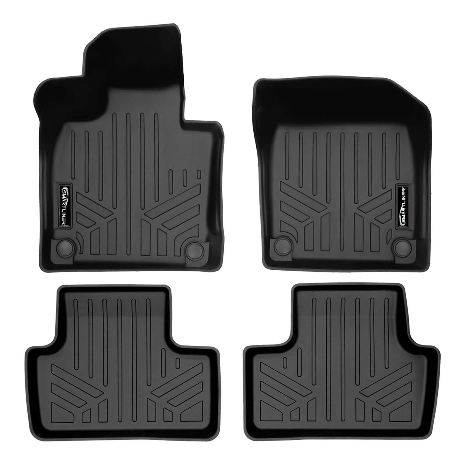 SMARTLINER Custom Fit Floor Liners For 2018 - 2025 Volvo XC60 (Non-Hybrid Models)
