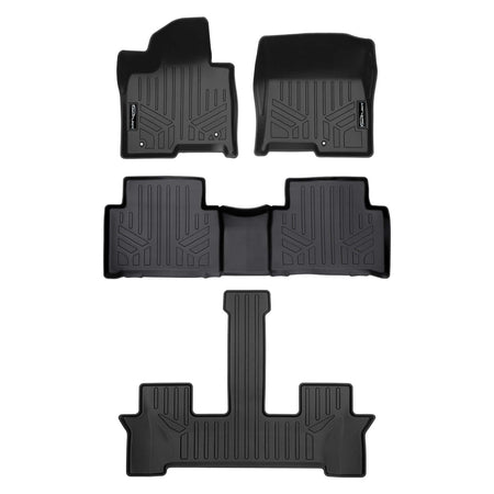 SMARTLINER 2021-2026 Kia Sorento Hybrid / Plug-in Hybrid Floor Liners – 1st row, 2nd row & 3rd row liners