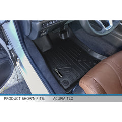 SMARTLINER Custom Fit Floor Liners For 2021-2024 Acura TLX (Fits FWD (Front Wheel Drive) and AWD (All Wheel Drive) models )