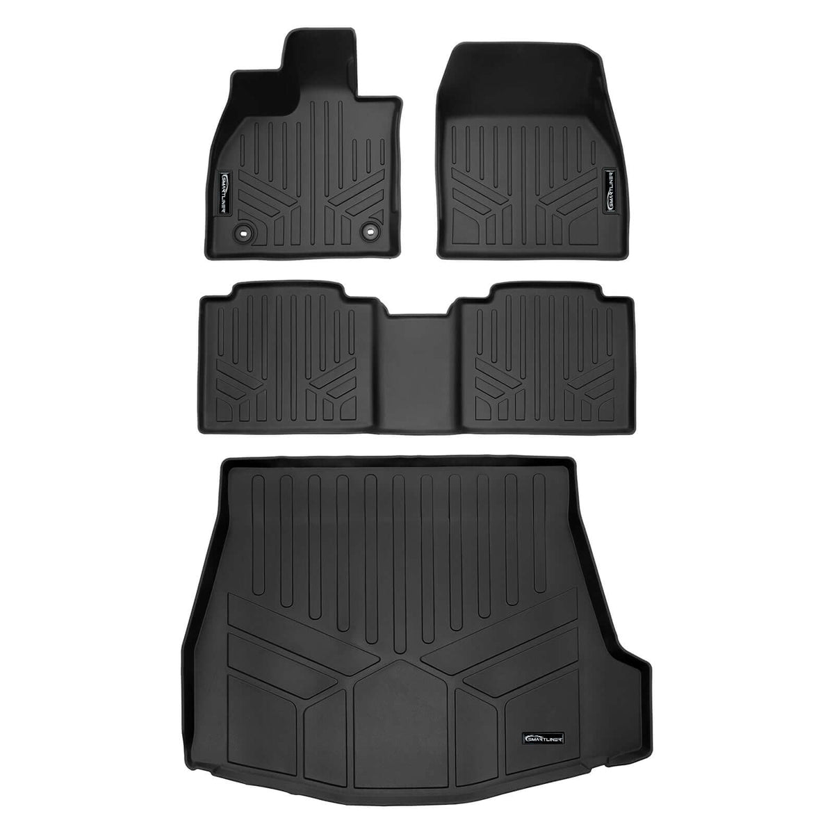 SMARTLINER Custom Fit Floor Liners For 2023-2025 Subaru Solterra EV