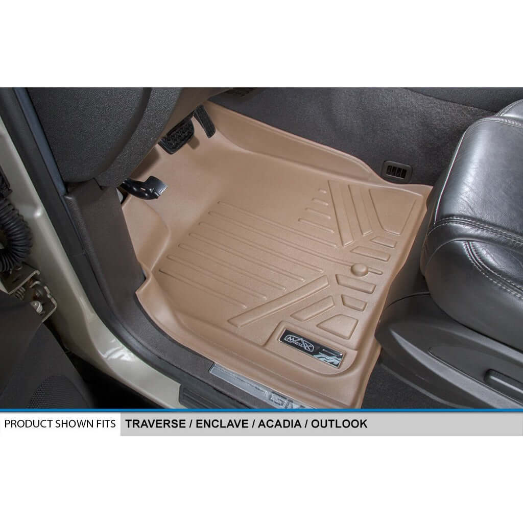 Smart Liner USA Motor Vehicle Interior Fittings SMARTLINER Custom Fit Floor Liners For 2008 - 2017 Buick Enclave with 2nd Row Bucket Seats