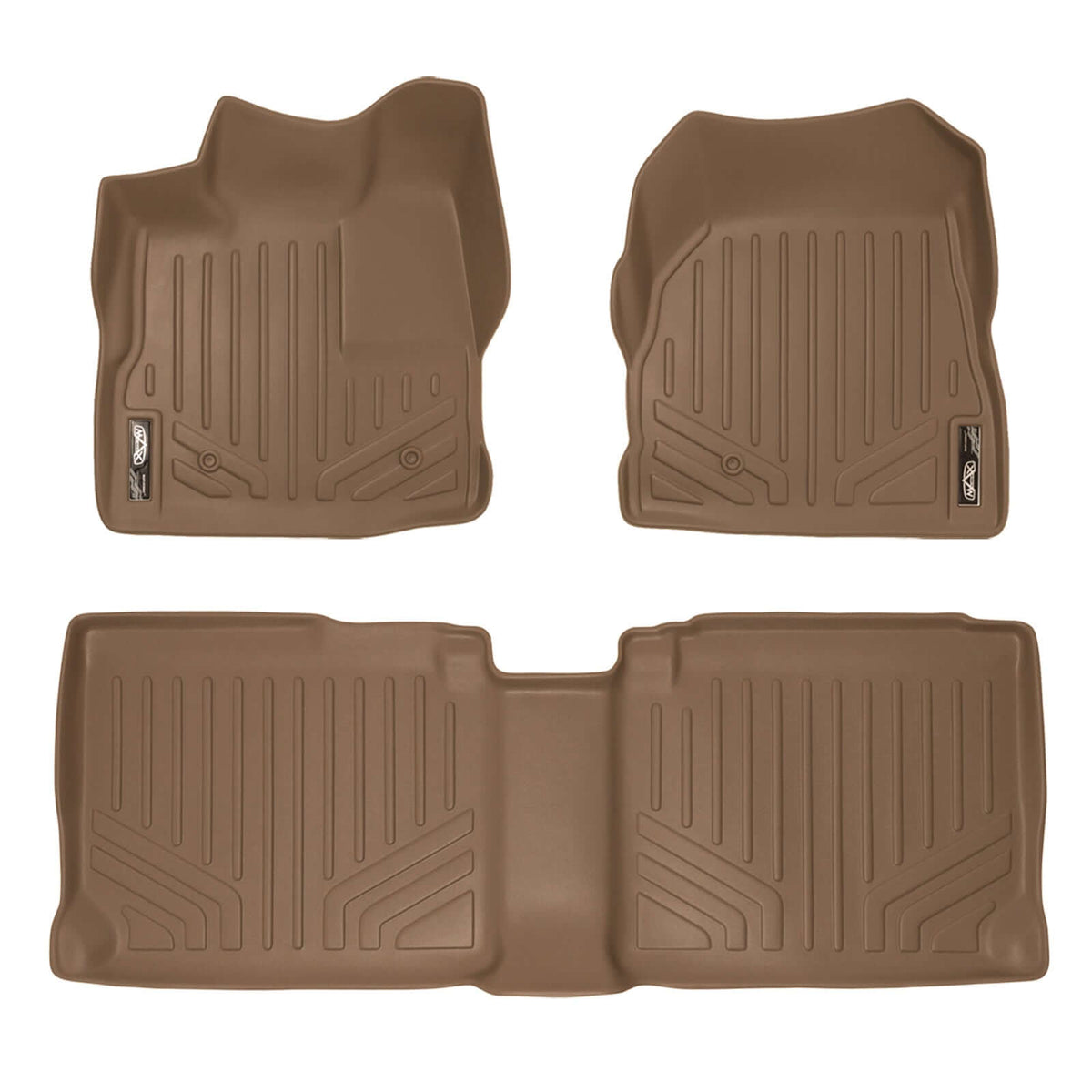 SMARTLINER custom-fit TPE floor liners – 1st row & 2nd row liners (view 3)