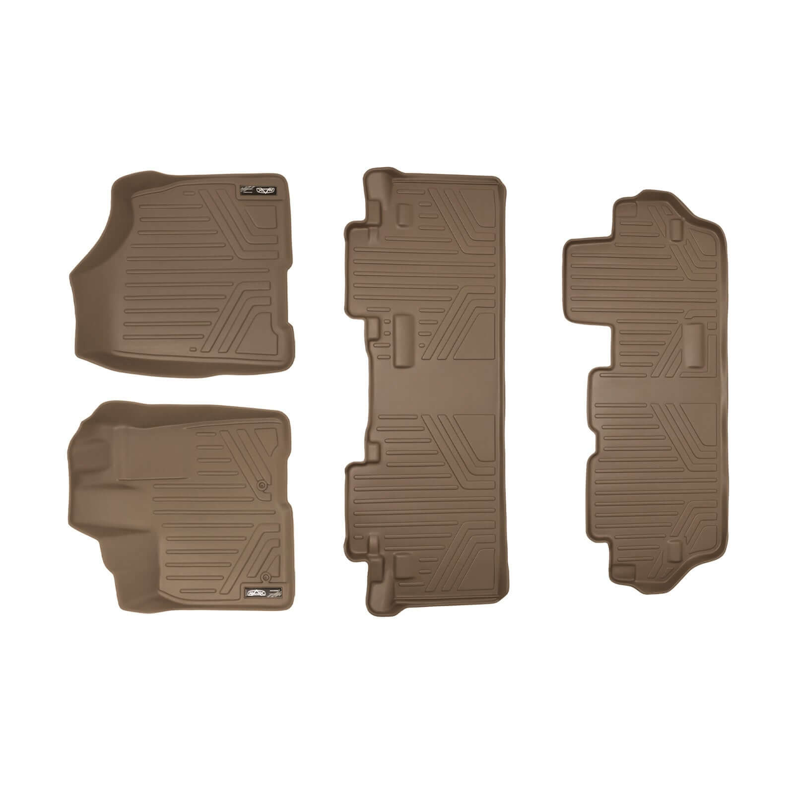 SMARTLINER Custom Fit for 2011-2012 Sienna (8 Passenger Model with Power Folding 3rd Row Seats) - Smartliner USA