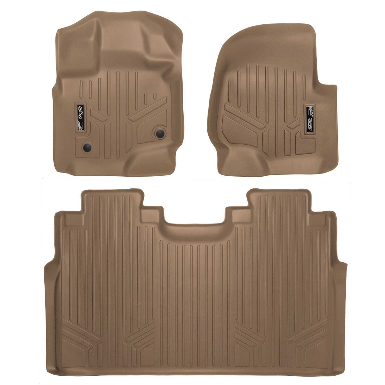 SMARTLINER Custom Fit for 2015-2019 Ford F-150 SuperCrew Cab with 1st Row Bucket Seats - Smartliner USA