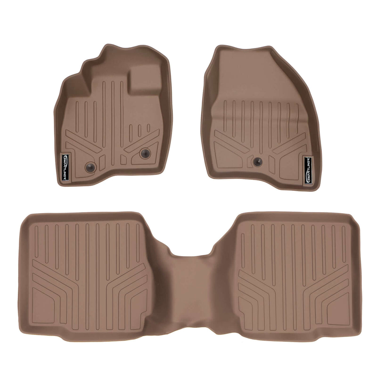SMARTLINER 2017-2019 Ford Explorer Floor Liners (7 Passenger) – 1st row & 2nd row liners (view 5)
