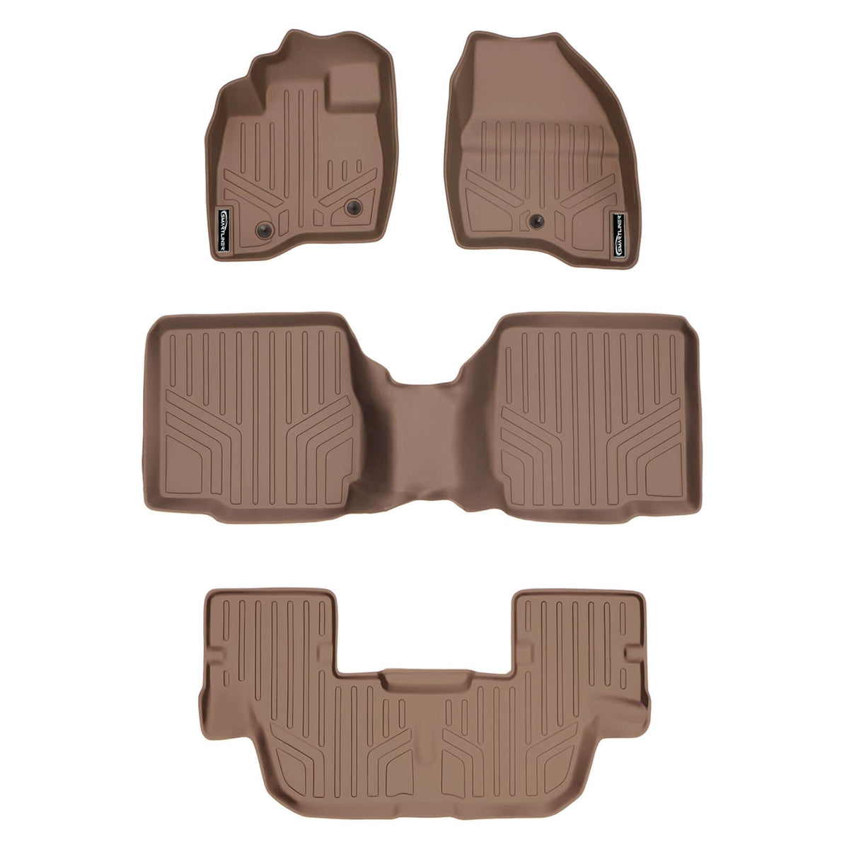SMARTLINER 2017-2019 Ford Explorer Floor Liners (7 Passenger) – 1st row, 2nd row & 3rd row liners (view 4)