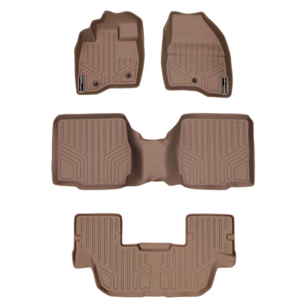 SMARTLINER 2017-2019 Ford Explorer Floor Liners (7 Passenger) – 1st row, 2nd row & 3rd row liners (view 4)