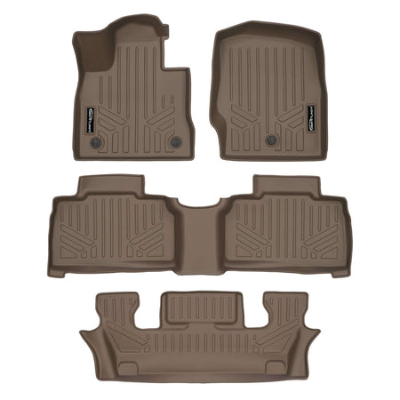 SMARTLINER 2020-2025 Ford Explorer Floor Liners (6 Passenger) – 1st row, 2nd row & 3rd row liners (view 3)