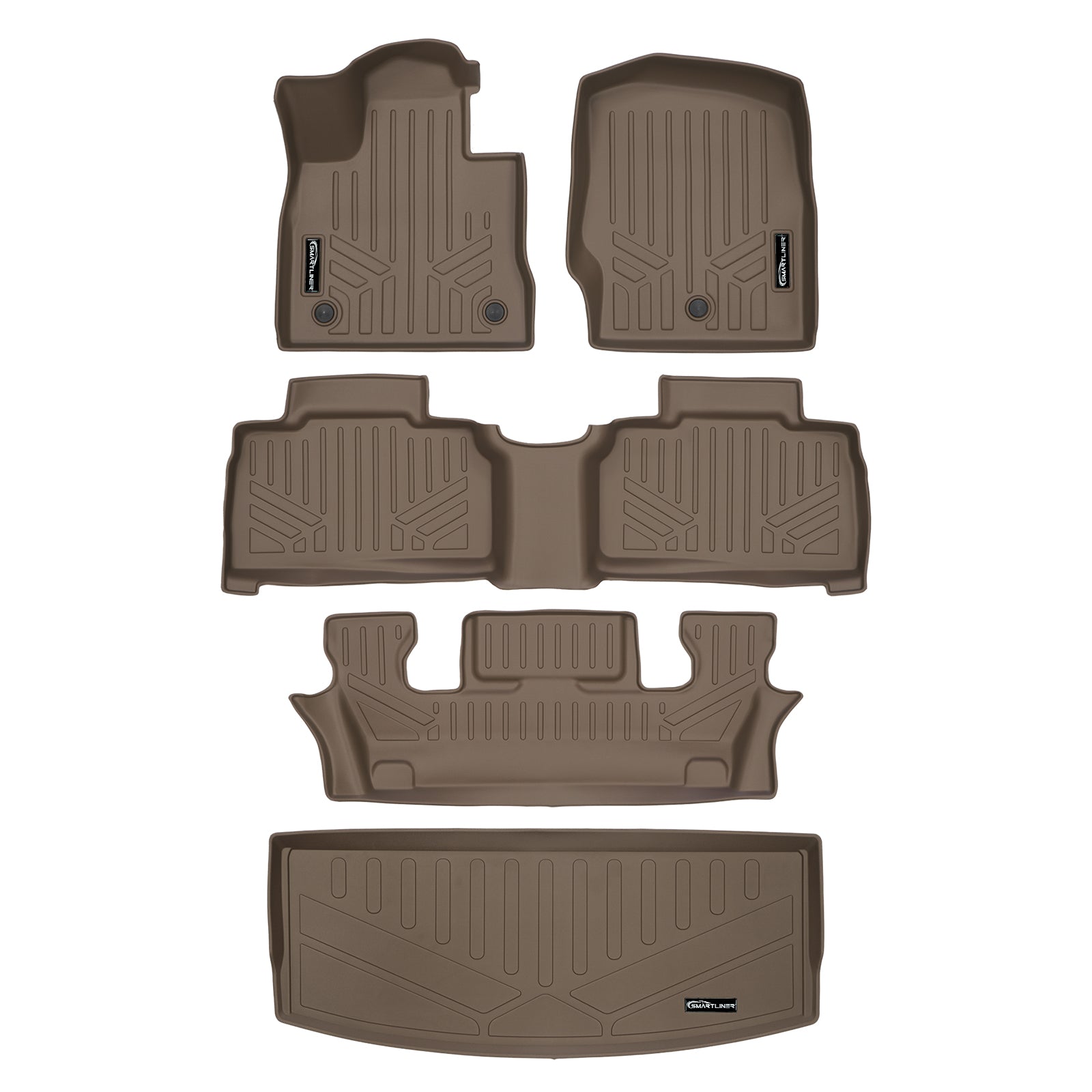 SMARTLINER Custom Fit Floor Liners For for 2020-2023 Ford Explorer
