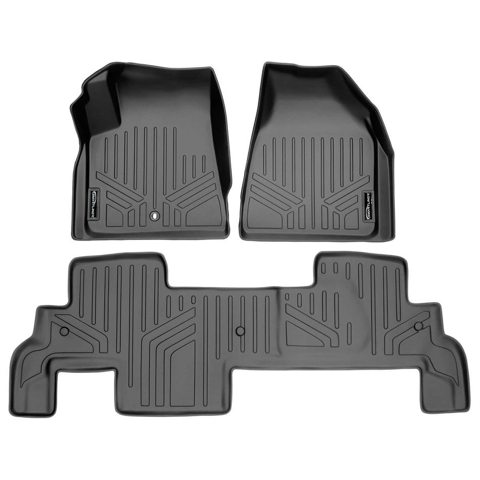 2008-2017 Buick Enclave Floor Liners|8 Passenger Models|SMARTLINER