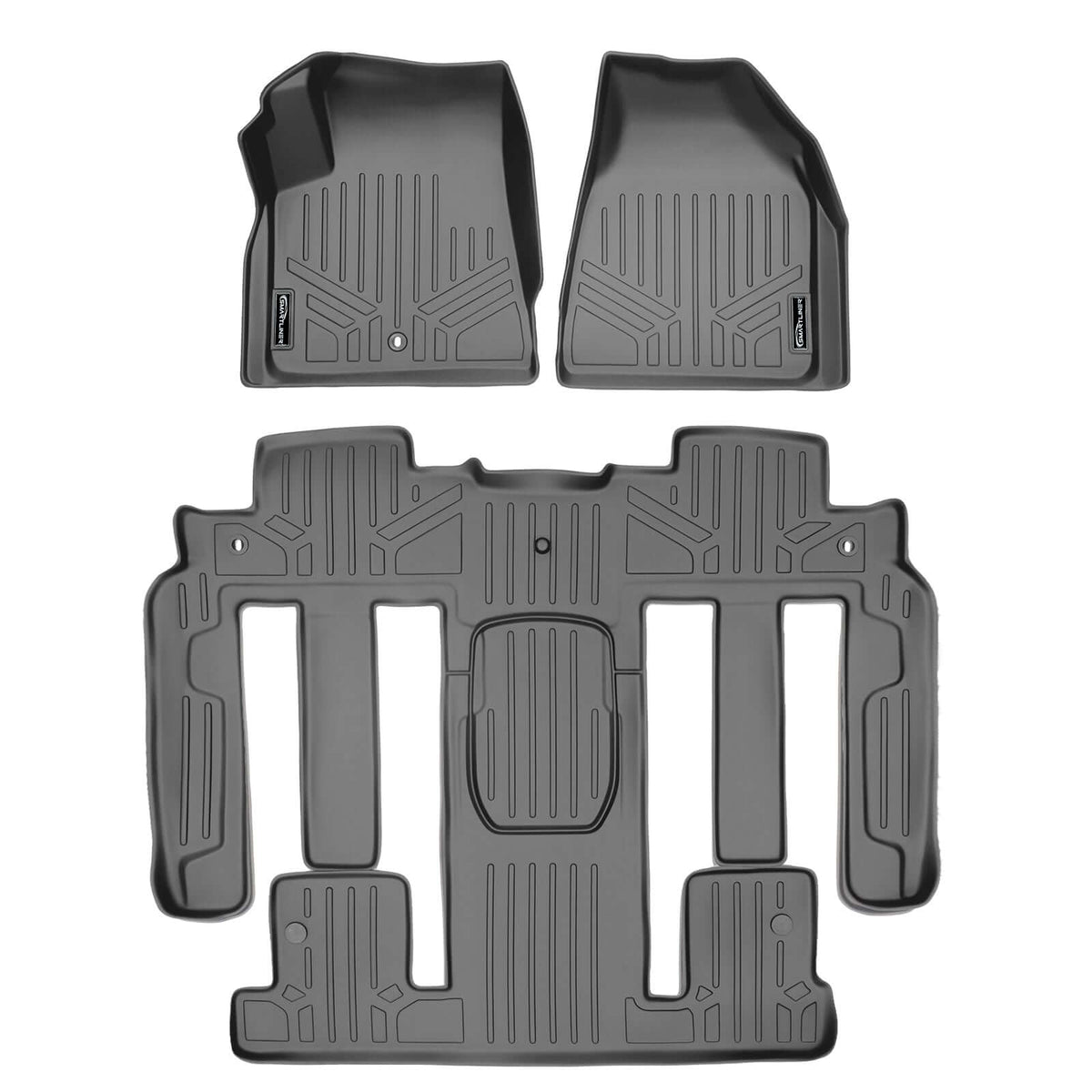 SMARTLINER custom-fit TPE floor liners – 1st row & 2nd row liners (view 3)