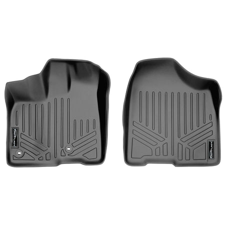 Smart Liner USA Floor Mats in Motor Vehicle Interior Fittings Gray / First Row Floor Mat Liner Set SMARTLINER Custom Fit Floor Liners For 2013-2020 Toyota Sienna (8 Passenger Model)