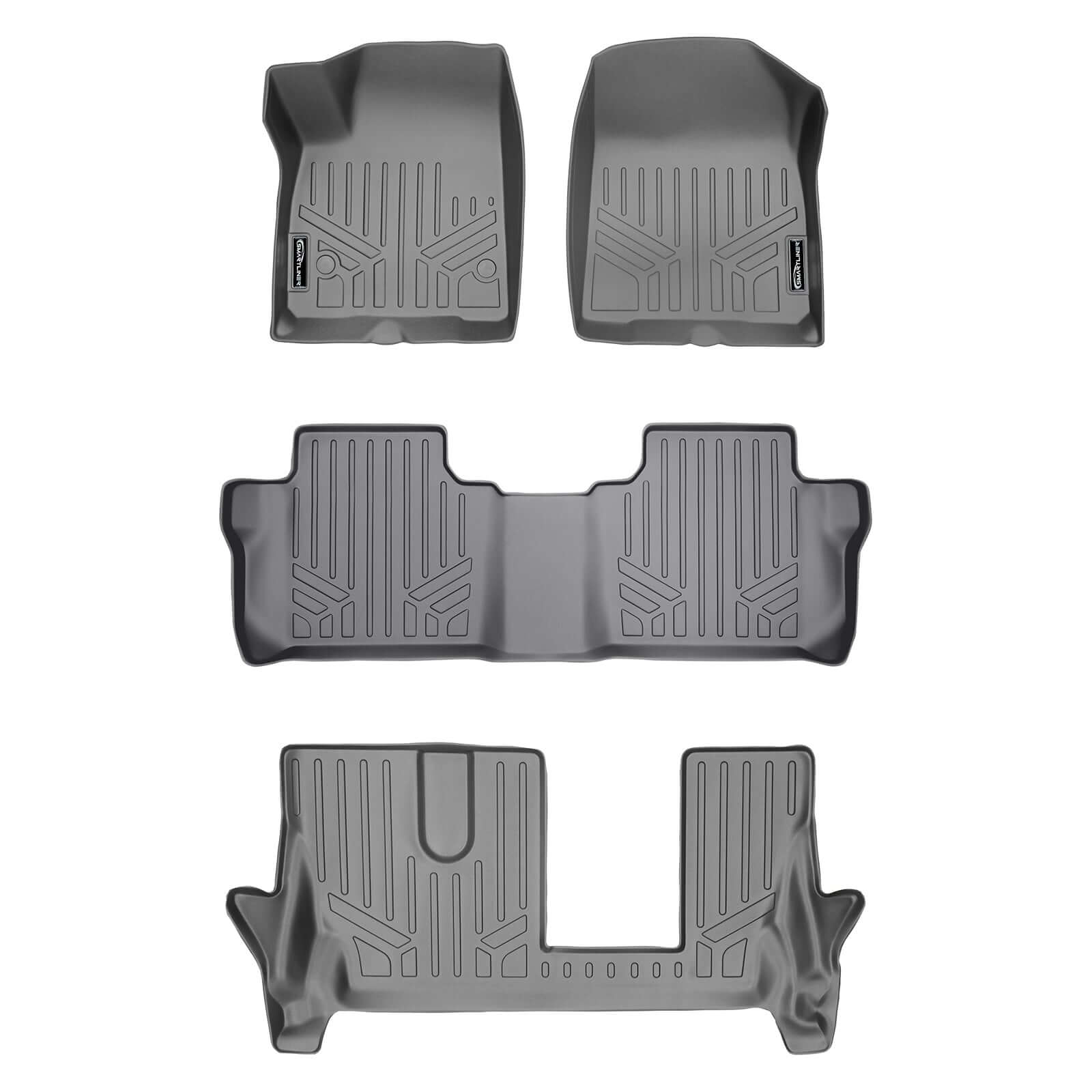 SMARTLINER Custom Fit for 2020 Cadillac XT6 with 2nd Row Bench Seat - Smartliner USA