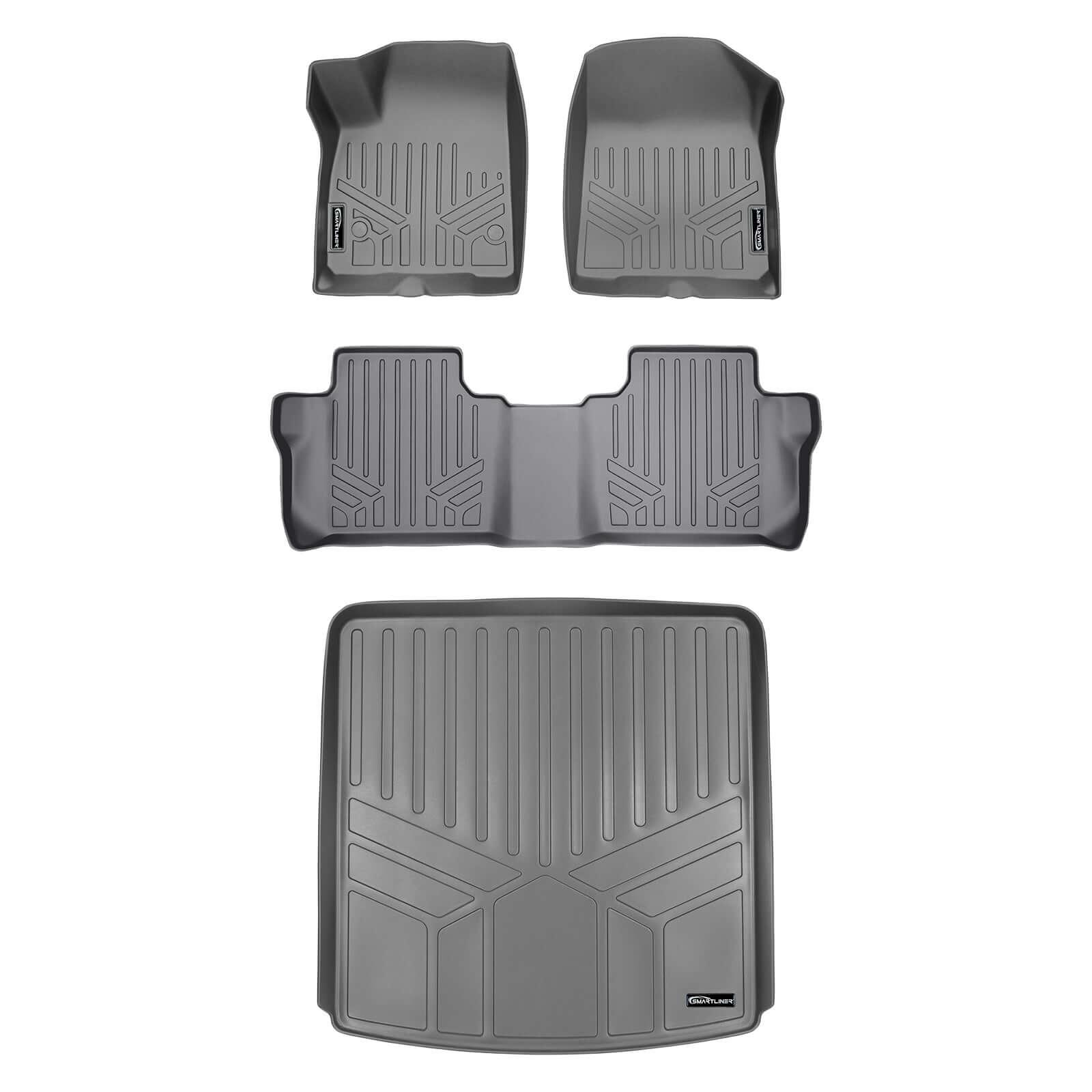 SMARTLINER Custom Fit for 2020 Cadillac XT6 with 2nd Row Bench Seat - Smartliner USA