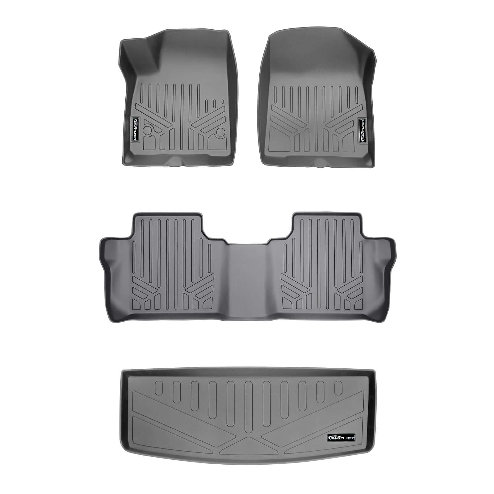 SMARTLINER Custom Fit for 2020 Cadillac XT6 with 2nd Row Bench Seat - Smartliner USA