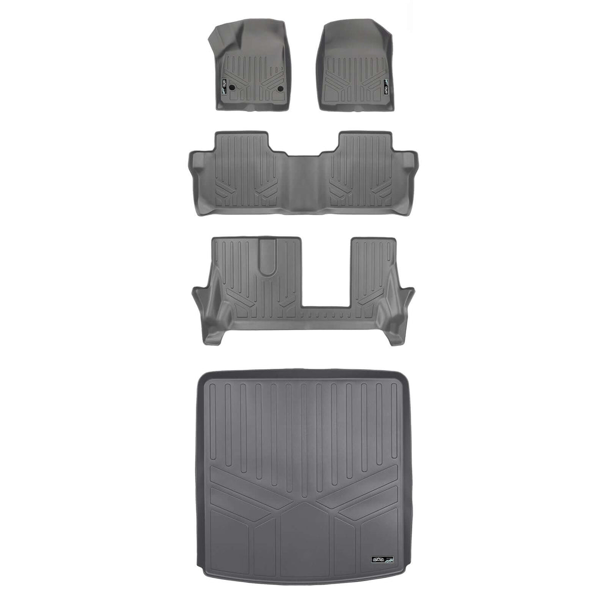 SMARTLINER Custom Fit for 2017-2020 GMC Acadia (with 2nd Row Bench Seat) - Smartliner USA