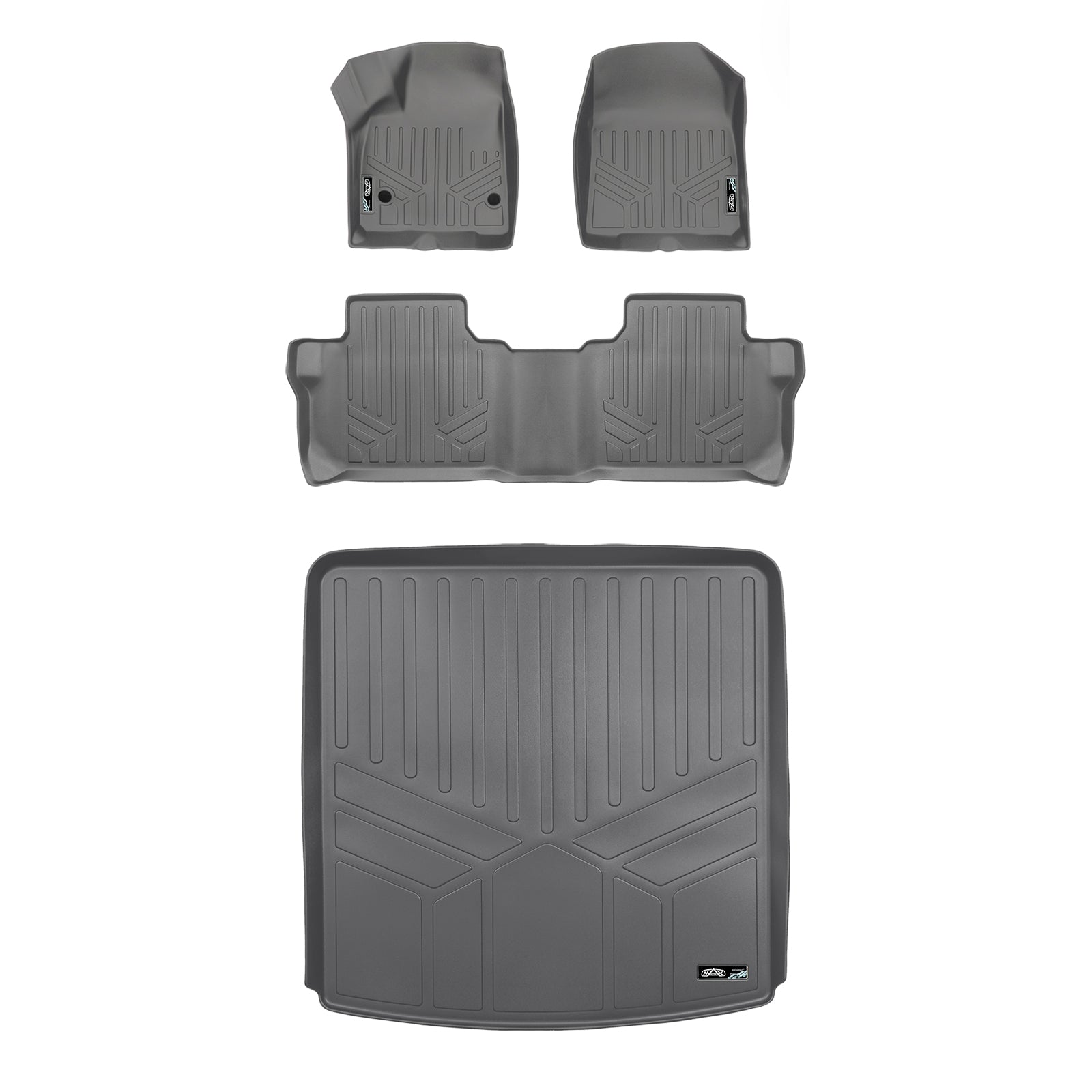 SMARTLINER Custom Fit for 2017-2020 GMC Acadia (with 2nd Row Bench Seat) - Smartliner USA