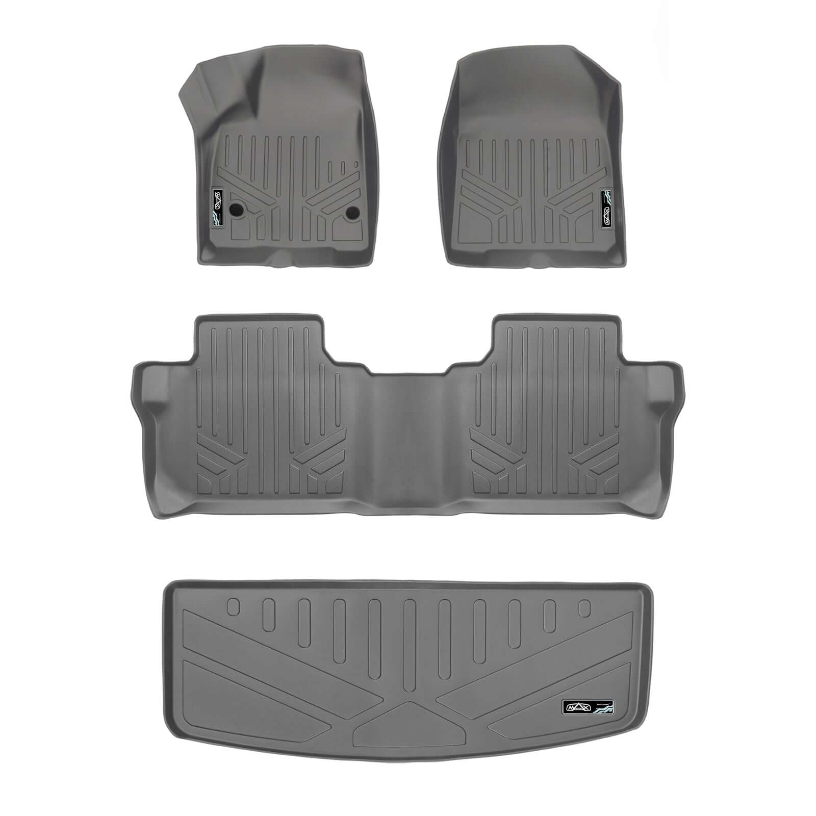 SMARTLINER Custom Fit for 2017-2020 GMC Acadia (with 2nd Row Bench Seat) - Smartliner USA