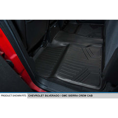 SMARTLINER Custom Fit for 2007-2013 Silverado/Sierra 1500 Crew Cab - 2007-2014 2500/3500 HD Crew Cab - Smartliner USA