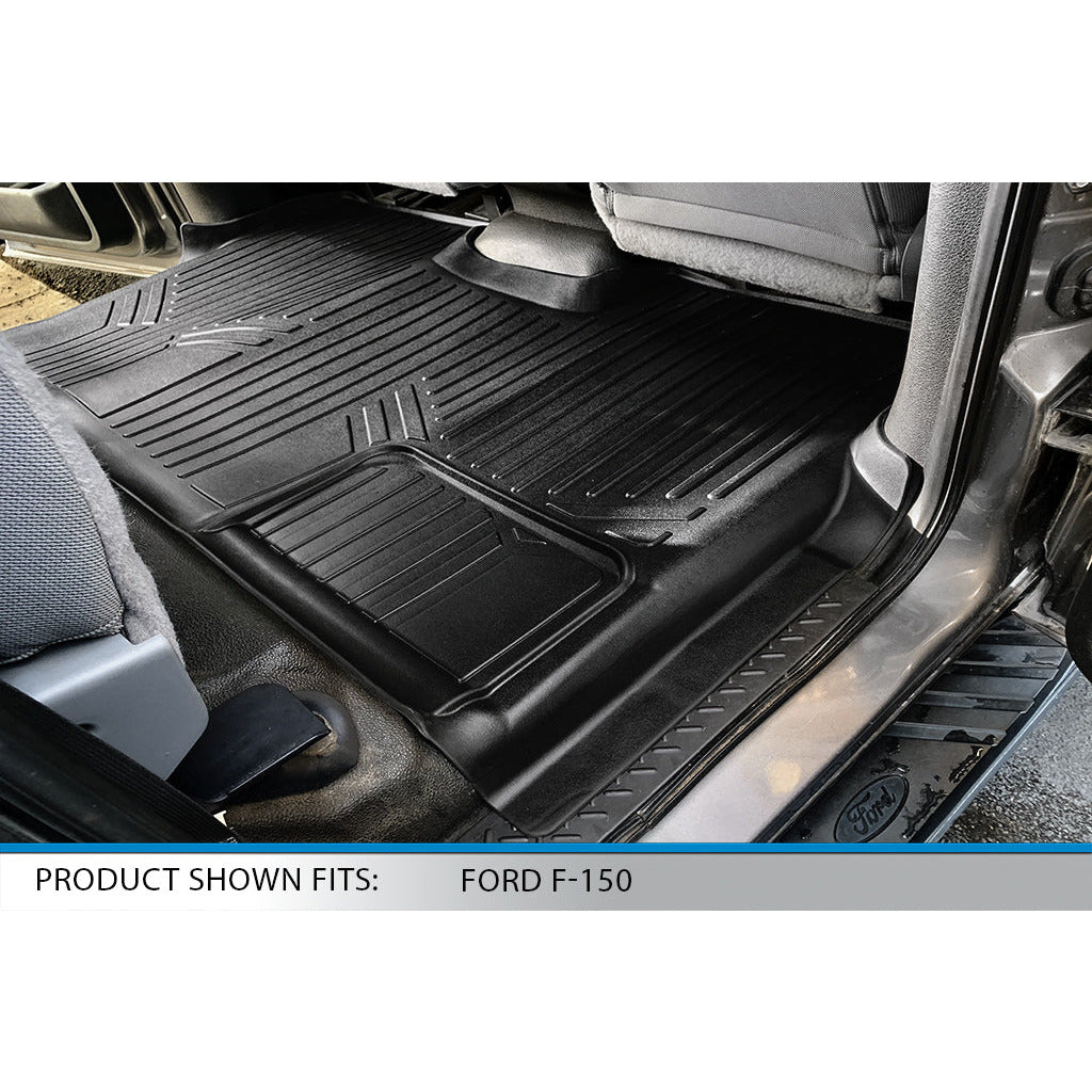 SMARTLINER Custom Fit Floor Liners For 2011-2014 Ford F-150 SuperCrew Cab