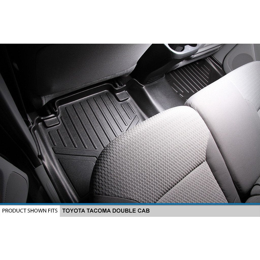 SMARTLINER Custom Fit Floor Liners For 2012-2015 Toyota Tacoma Double Cab
