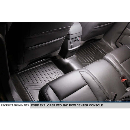 Smart Liner USA Motor Vehicle Interior Fittings SMARTLINER Custom Fit Floor Liners For 2015-2016 Ford Explorer without 2nd Row Center Console