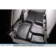 SMARTLINER Custom Fit for 2007-2013 Silverado/Sierra 1500/2500/3500 Extended Cab - Smartliner USA