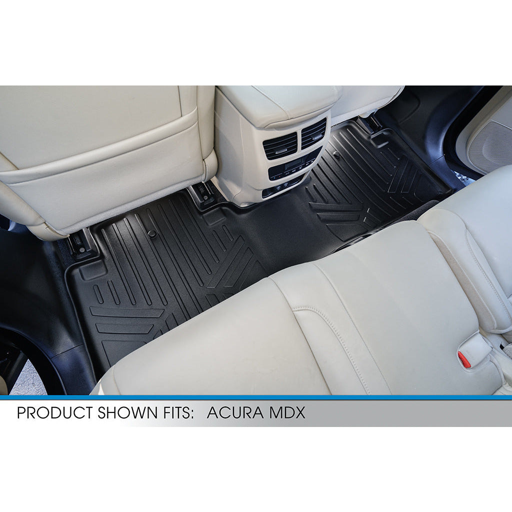 SMARTLINER Custom Fit Floor Liners For 2014-2020 Acura MDX with 2nd Row Bench Seat (No Hybrid)