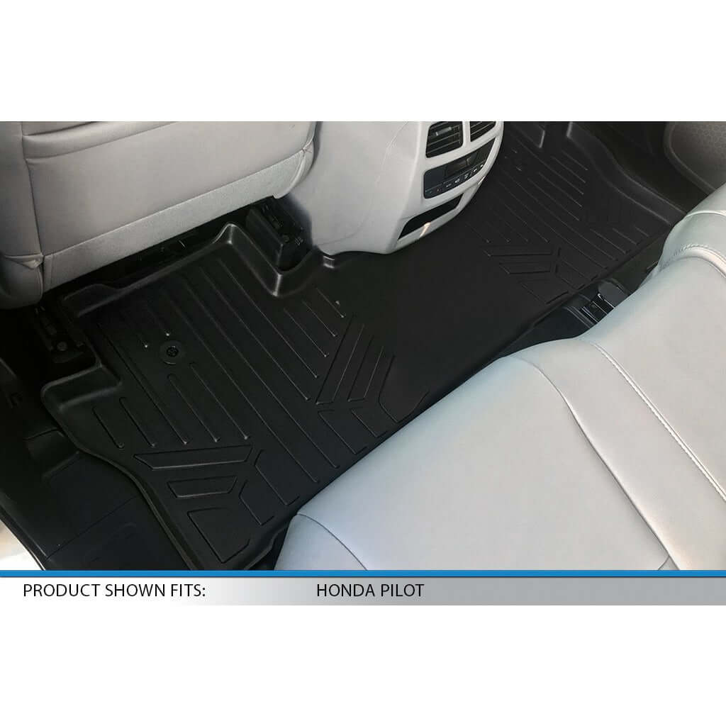 Smart Liner USA Motor Vehicle Interior Fittings SMARTLINER Custom Fit Floor Liners For 2016-2022 Honda Pilot (7 Passenger Model)