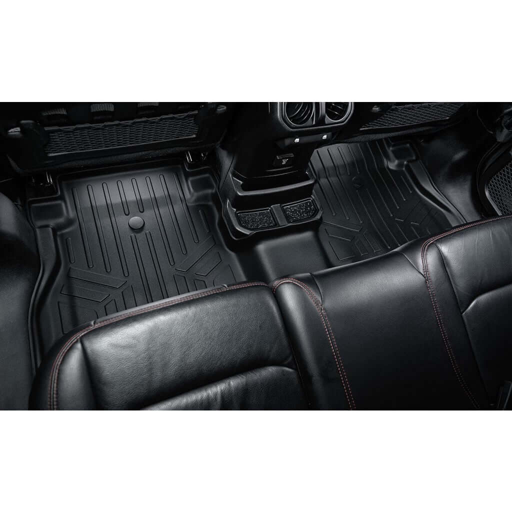 SMARTLINER Custom Fit Floor Liners For 2021-2024 Jeep Wrangler Rubicon 392