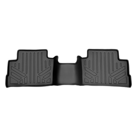 Smart Liner USA Motor Vehicle Interior Fittings Black / Second Row Floor Mat Liners SMARTLINER Custom Fit Floor Liners For 2017-2024 Nissan Rogue Sport - Factory Cargo Tray in Highest Position (No S Models)