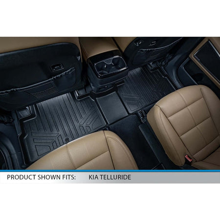 Smart Liner USA Motor Vehicle Interior Fittings SMARTLINER Custom Fit Floor Liners For 2020-2025 Kia Telluride with 2nd Row Bench Seat