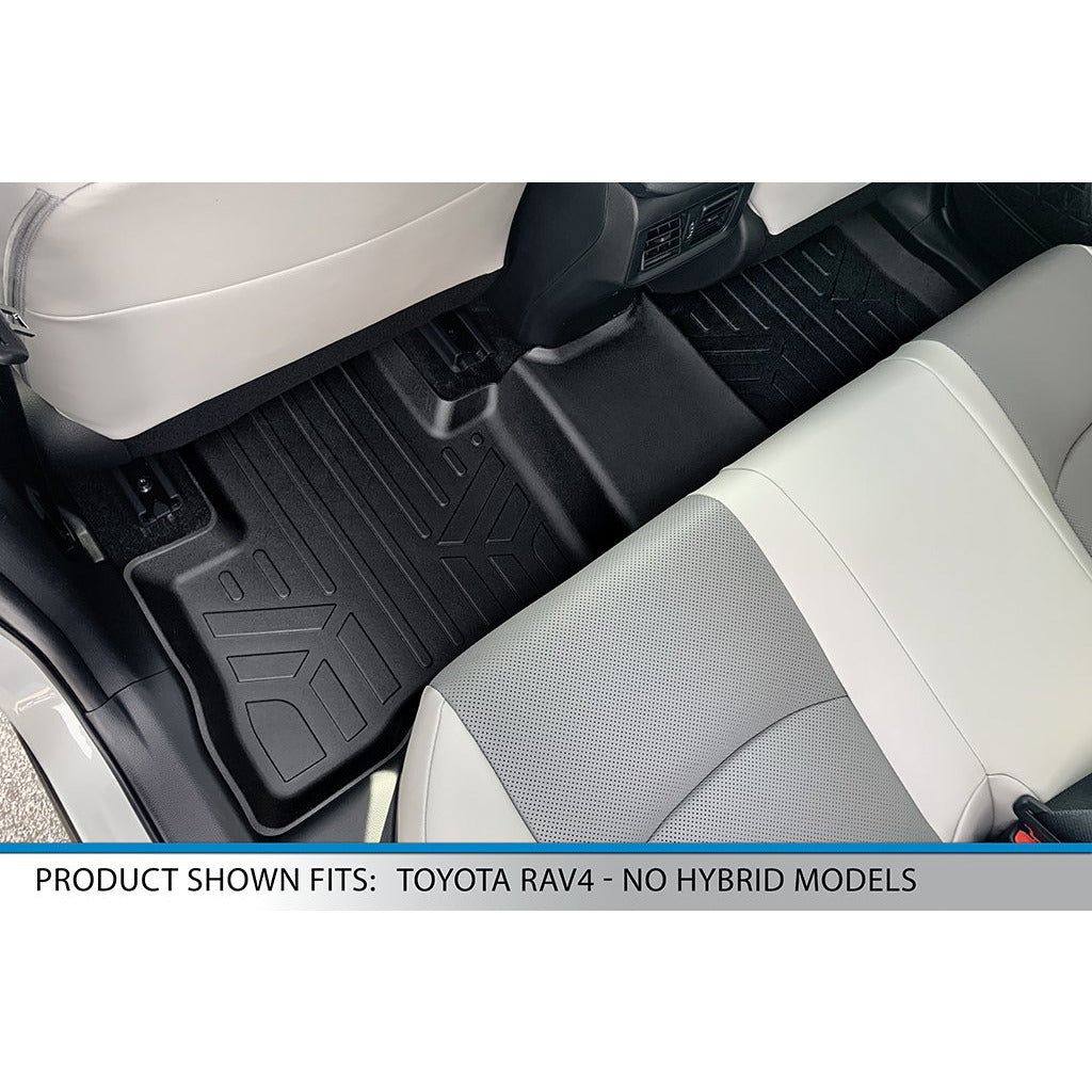 SMARTLINER Custom Fit Floor Liners For 2019-2024 Toyota RAV4 (No Hybrid Models)