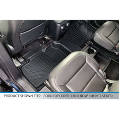 SMARTLINER Custom Fit Floor Liners For for 2020-2025 Ford Explorer 7 Passenger