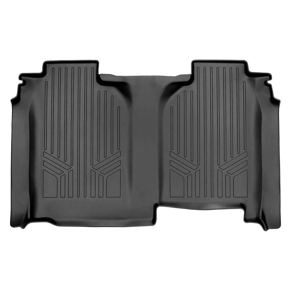 2020-2026 Chevrolet Silverado 3500 HD Floor Liners|Crew Cab Models (Fits carpet or vinyl models WITHOUT rear under-seat storage)|SMARTLINER