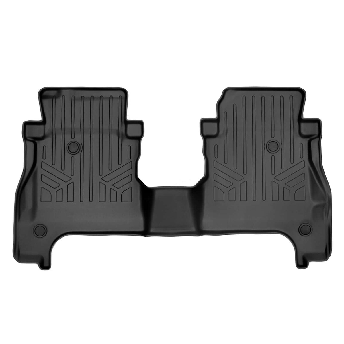 SMARTLINER 2020-2026 Jeep Gladiator Floor Liners (Equipped with Lockable Under-Seat Storage) – 2nd row liner
