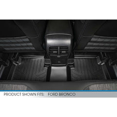 SMARTLINER Custom Fit Floor Liners For 2021-2025 Ford Bronco Sport W/O Rear Bump